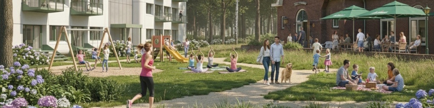 Impressie nieuwe wijk Kranenburg